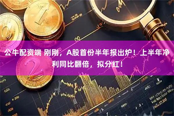 公牛配资端 刚刚，A股首份半年报出炉！上半年净利同比翻倍，拟分红！
