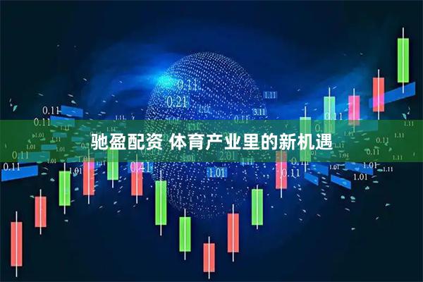 驰盈配资 体育产业里的新机遇